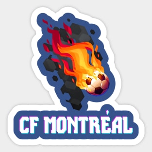 Montreal Soccer Sticker